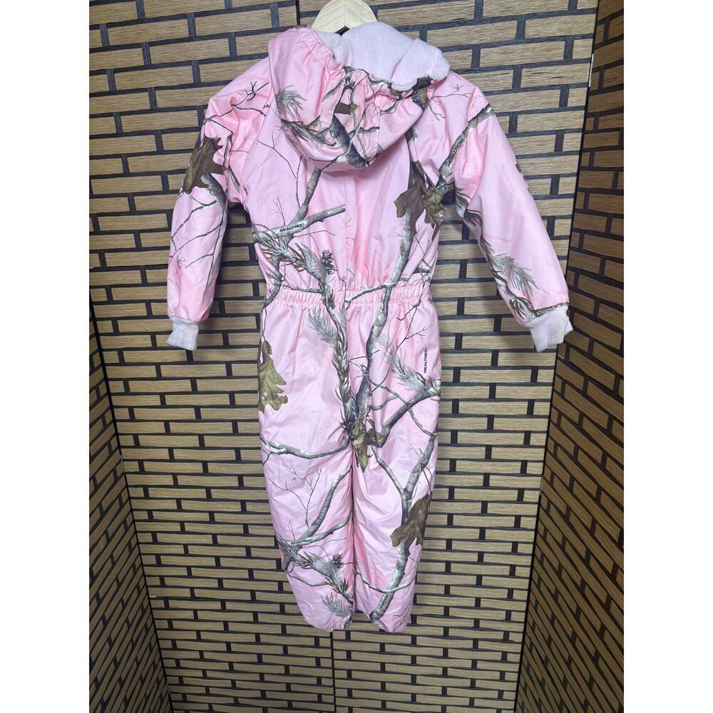 Cabelas Pink Camo Coveralls Size 6/7 - Picture 2 of 9